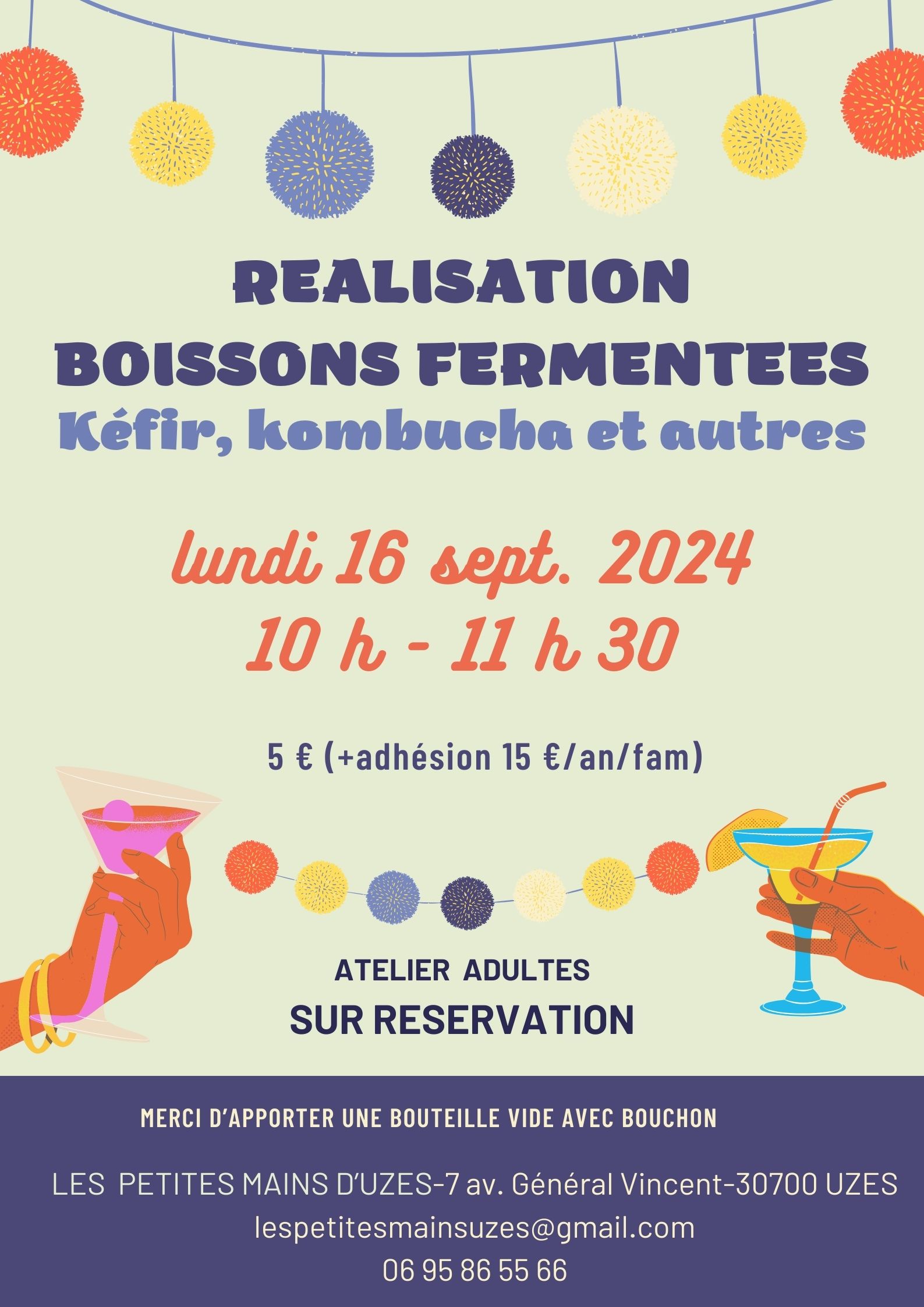 realisation boissons fermentees